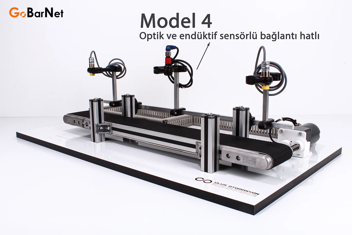 Konveyör Bant Eğitim Seti | Demonte | DC Motorlu
