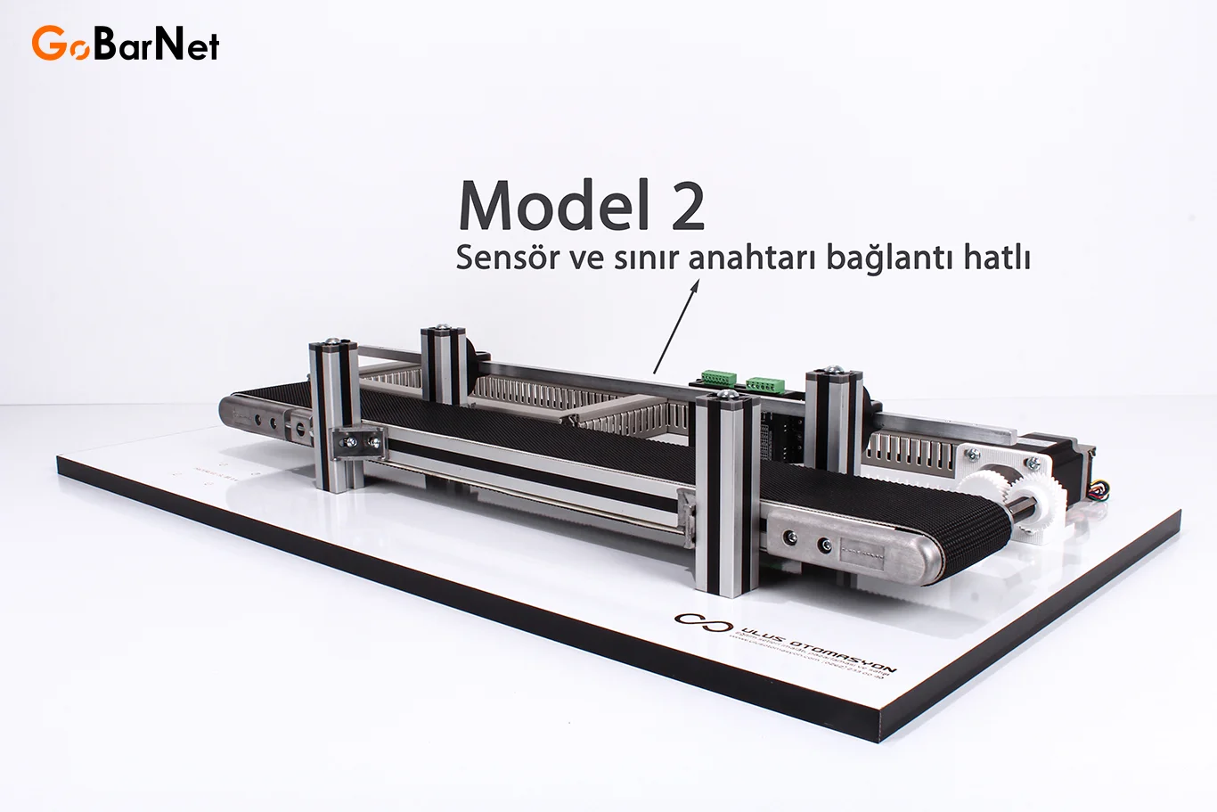 Konveyör Bant Eğitim Seti | Demonte | Step Motorlu