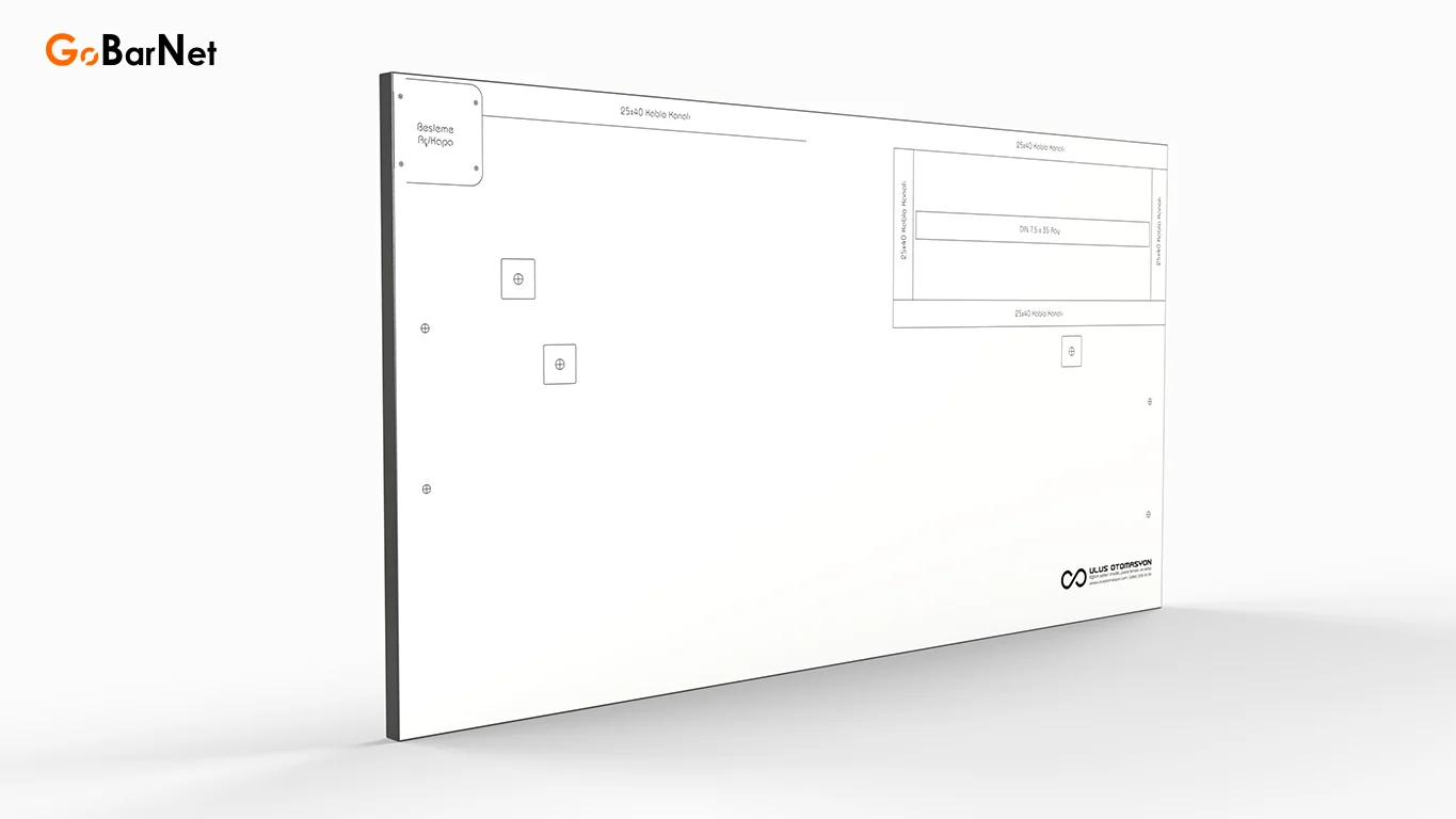 Eğitim Seti Tablası PLC-2-Yalın Modeline Uyumlu