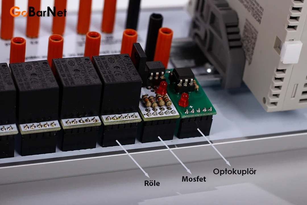 PLC Modülleri İçin Optokuplör Kartı