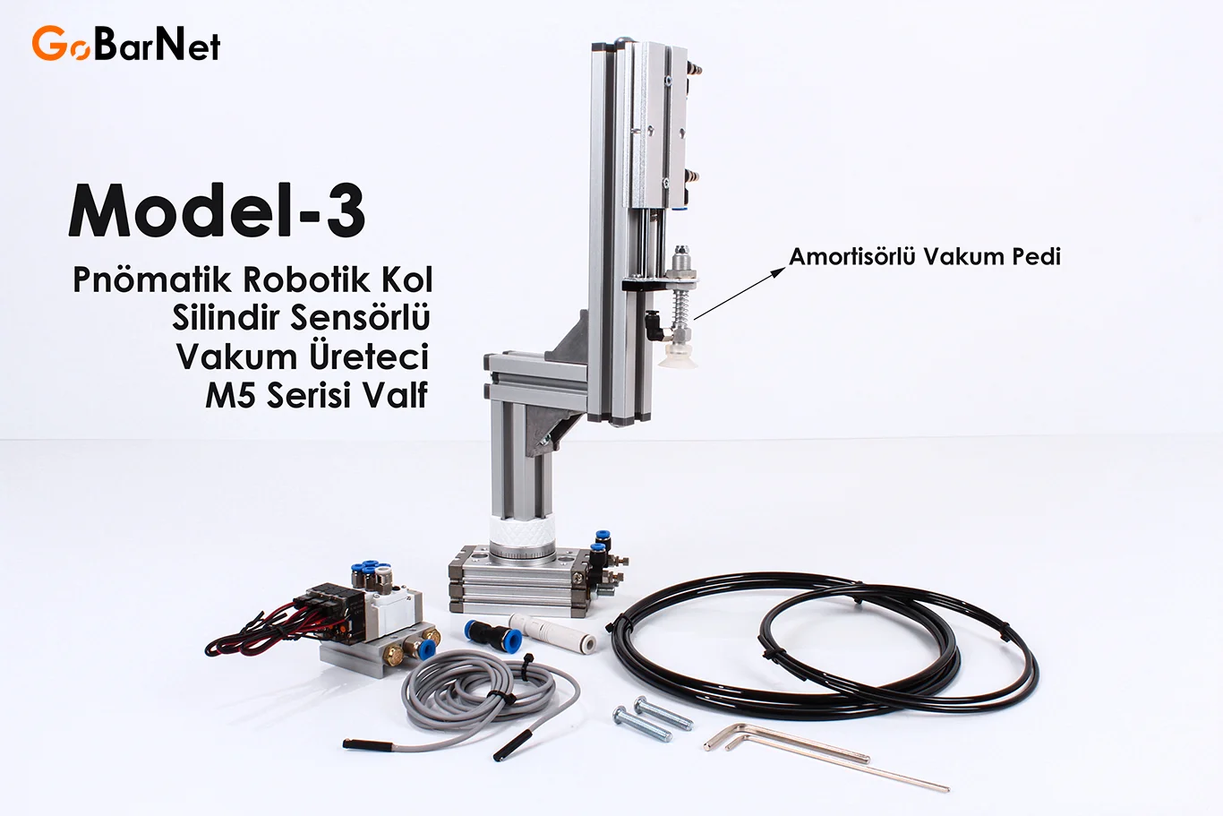 Pnömatik Döner Robotik Ünite, Modüler Sistem