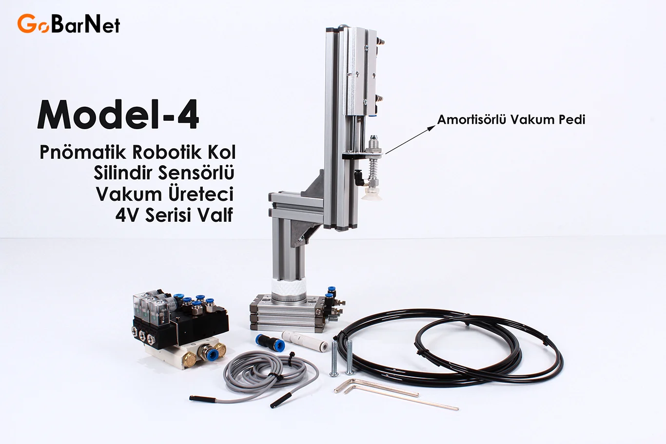 Pnömatik Döner Robotik Ünite, Modüler Sistem