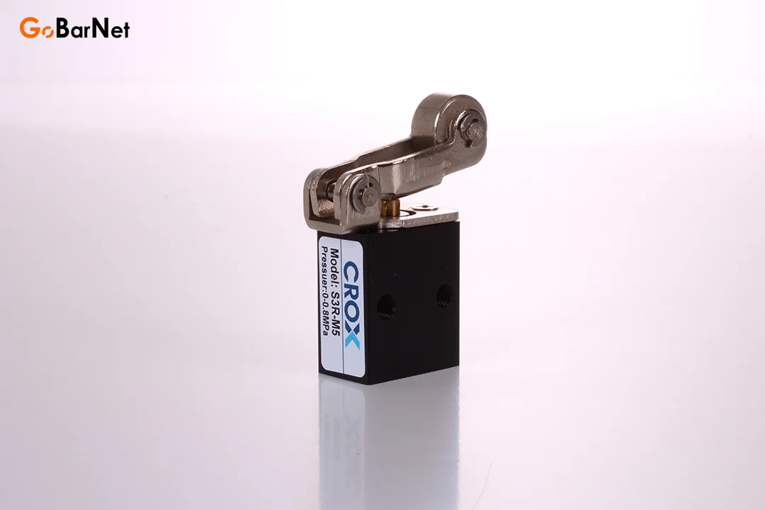 3/2 M5 Makaralı Pnömatik Valf