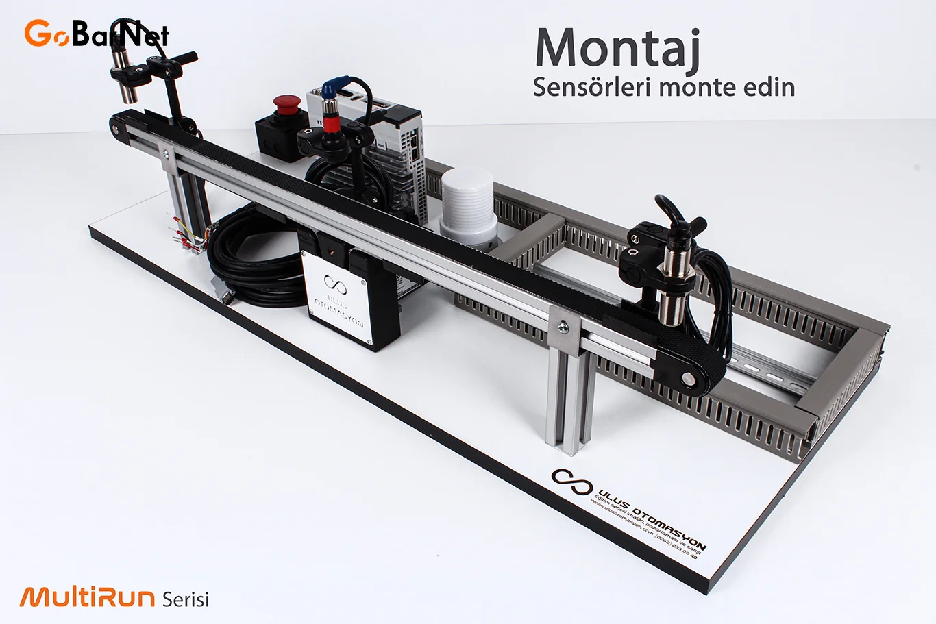 Konveyör Bant Eğitim Seti | MultiRun Servo Motorlu
