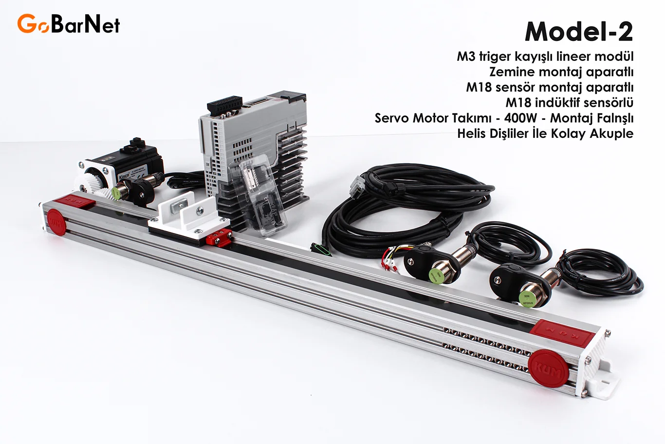 Lineer Modül, Step-Servo Motorlu - 4 Farklı Model
