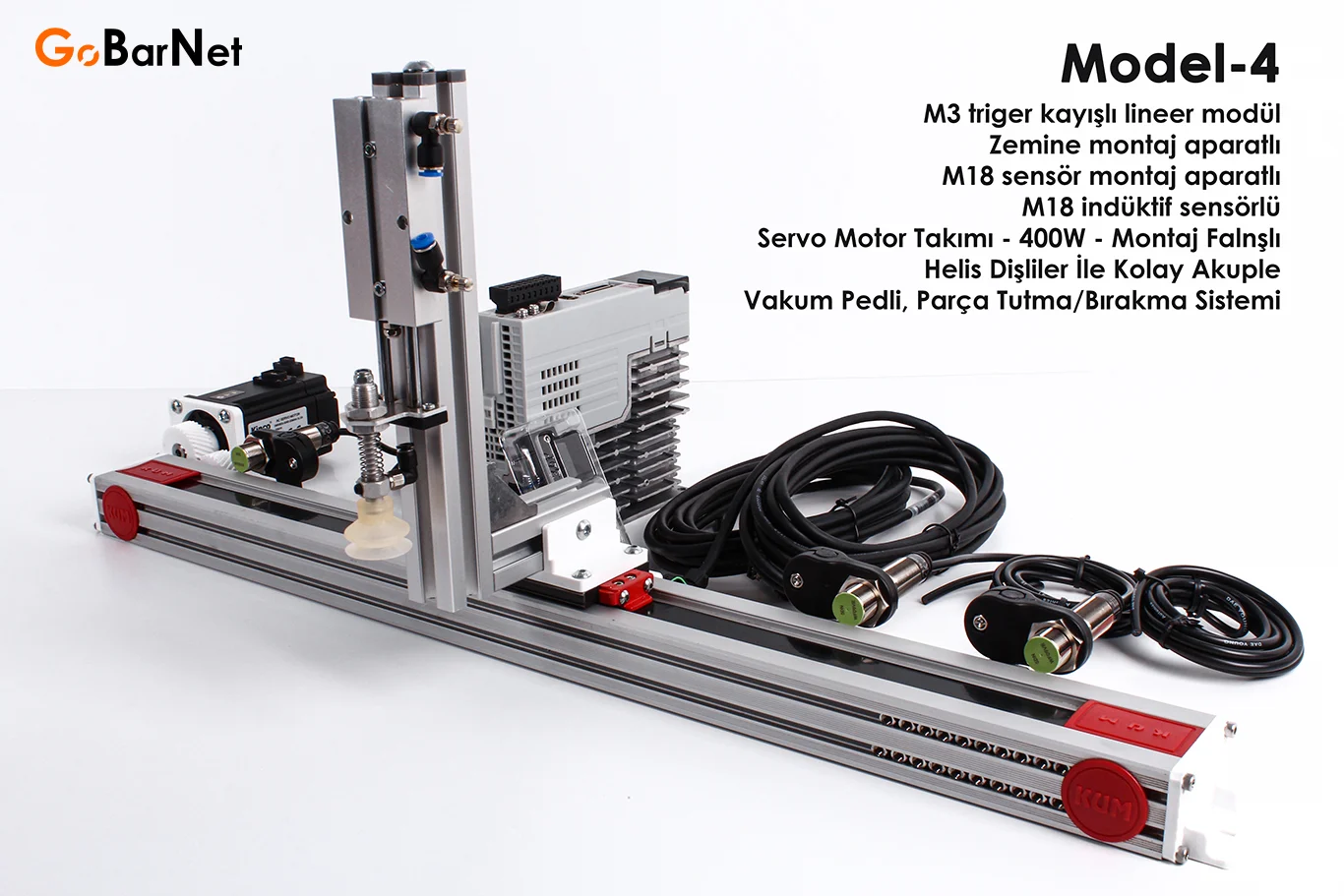 Lineer Modül, Step-Servo Motorlu - 4 Farklı Model