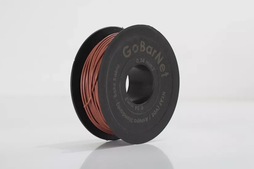 H07V-K Kablo | 0,34 mm² Kahverengi – NYAF Bakır