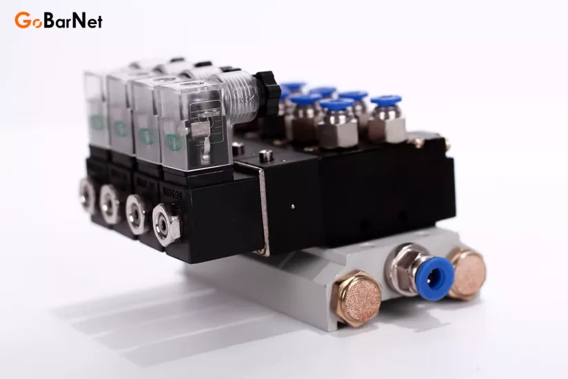 Valf Adası, 5/2 Elektrik Kontrollü Tek Bobinli