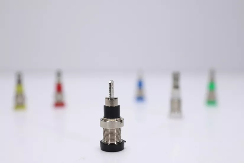 4mm Standart Born Jak - Siyah | 24 A, Nikel Kaplı