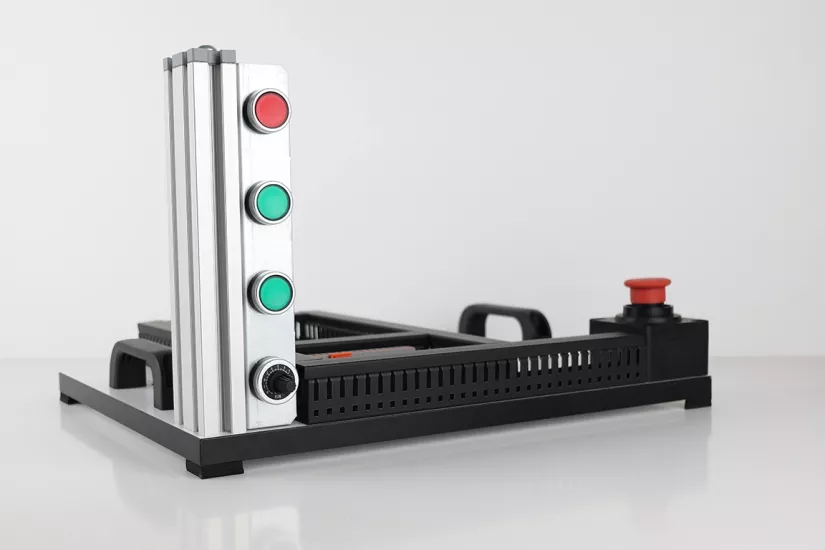 Asenkron Motor Sürücü Eğitim Seti Platformu