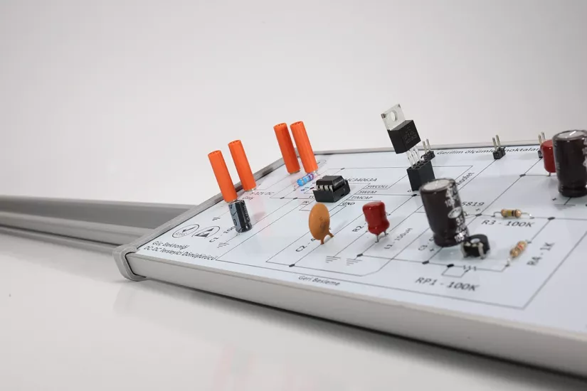 DC-DC Tersleyici Dönüştürücü Eğitim Seti | Voltage Inverting Converter