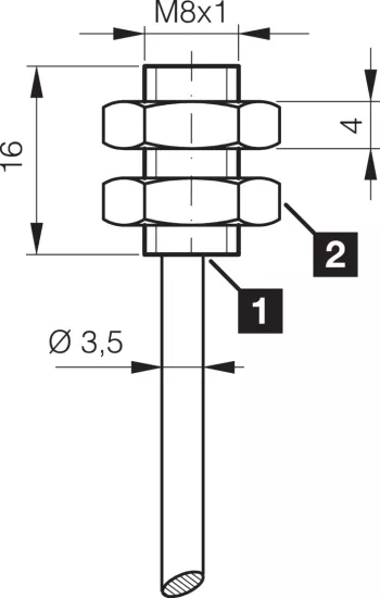 DCC 08 M 1.5 PSLK Endüktif Yakınlık Sensörü Fiyatı
