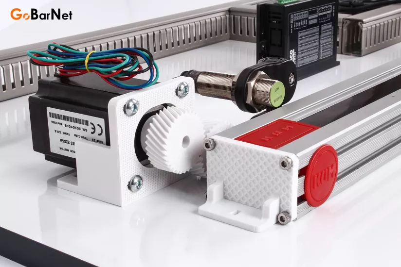 Demonte Lineer Eksenli Step Motor Eğitim Seti