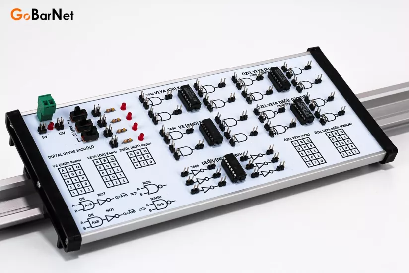Dijital Elektronik Lojik Kapı Eğitim Seti | AND, OR, NOT, XOR