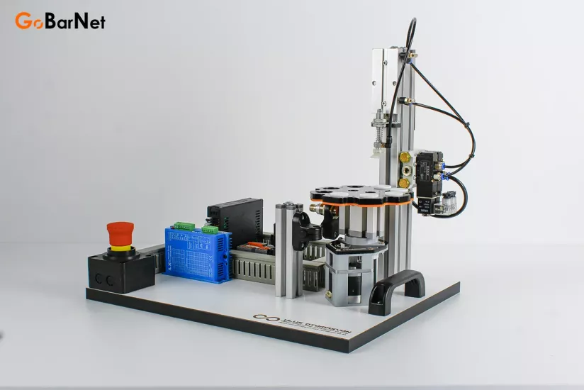 Döner Tablalı Mekatronik Step Motor Eğitim Seti
