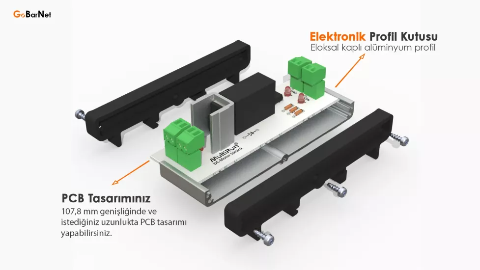 PCB Alüminyum Elektronik Profil Kutu Fiyatı