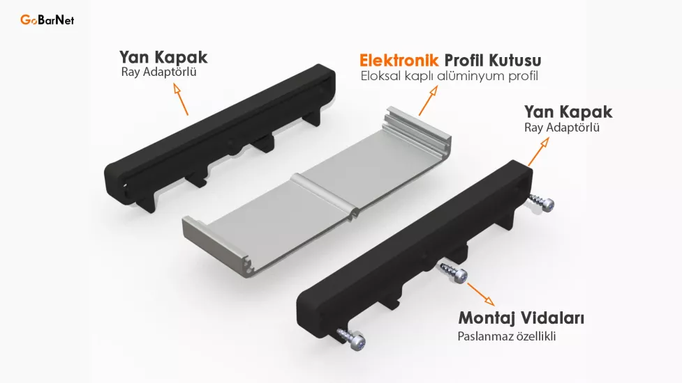 PCB Alüminyum Elektronik Profil Kutu Fiyatı