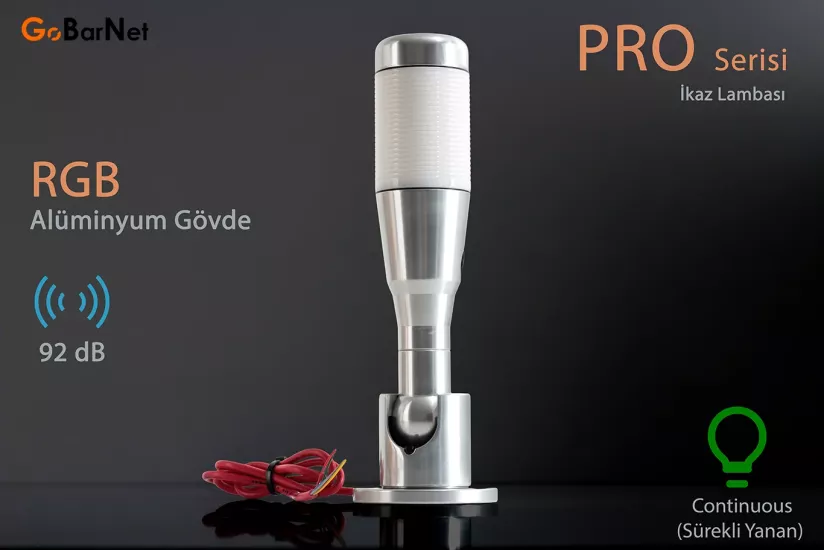 İkaz Lambası |  3 Renk | IL-XPRO-X324BR & Buzzer