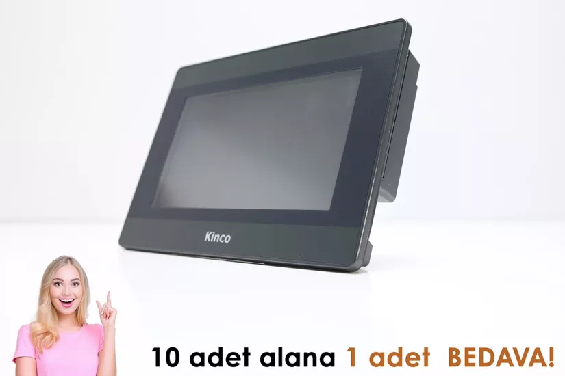 7 inc HMI Dokunmatik Operatör Paneli | 65$ Kampanya