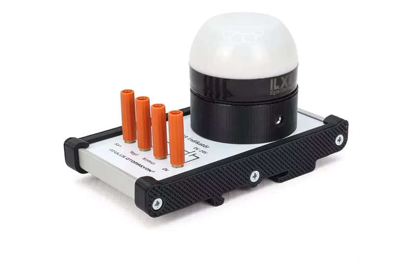 KNX İndikatör Modülü | 24V DC Kırmızı Sarı Yeşil LED Gösterge