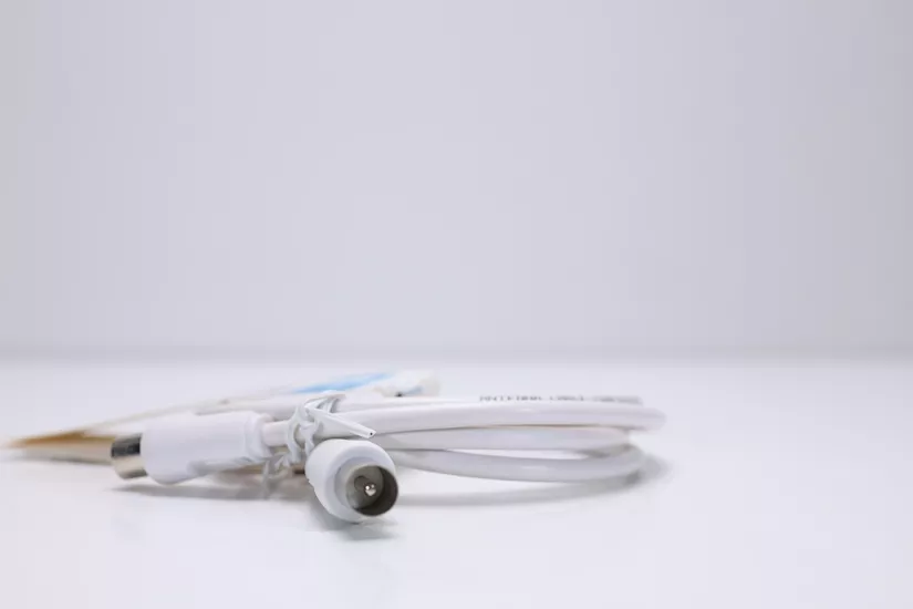 Hama 205028 1.5 m Beyaz Koaksiyel Anten Kablosu