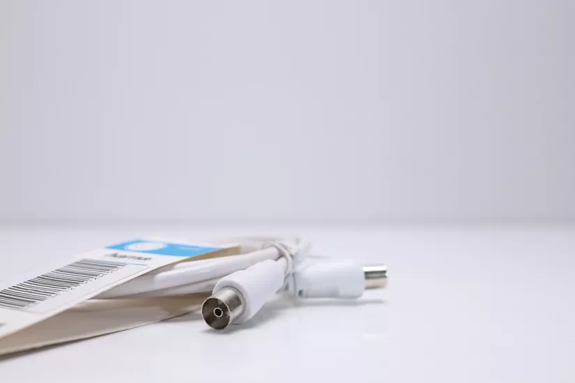 Hama 205028 1.5 m Beyaz Koaksiyel Anten Kablosu