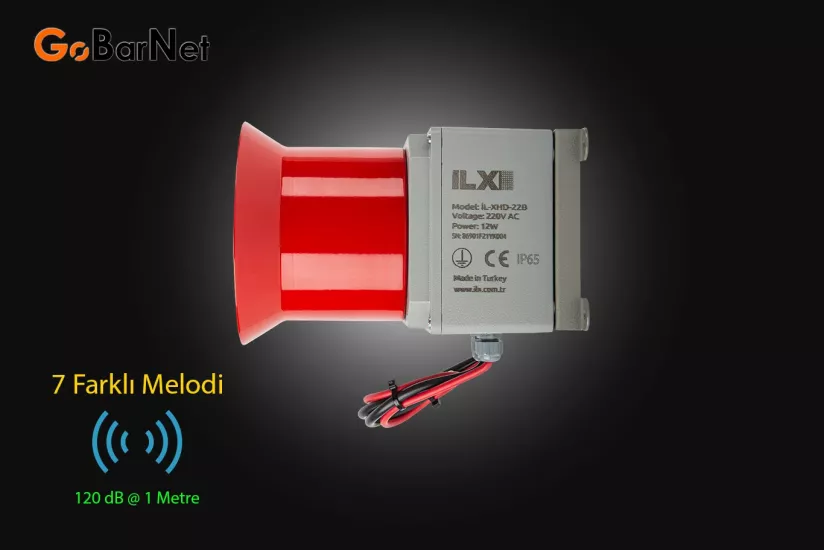 İkaz Kornası, İkaz Sireni – Sanayi Tip İL-XHD-24B