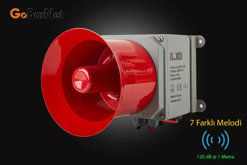 İkaz Kornası, İkaz Sireni – Sanayi Tip İL-XHD-24B