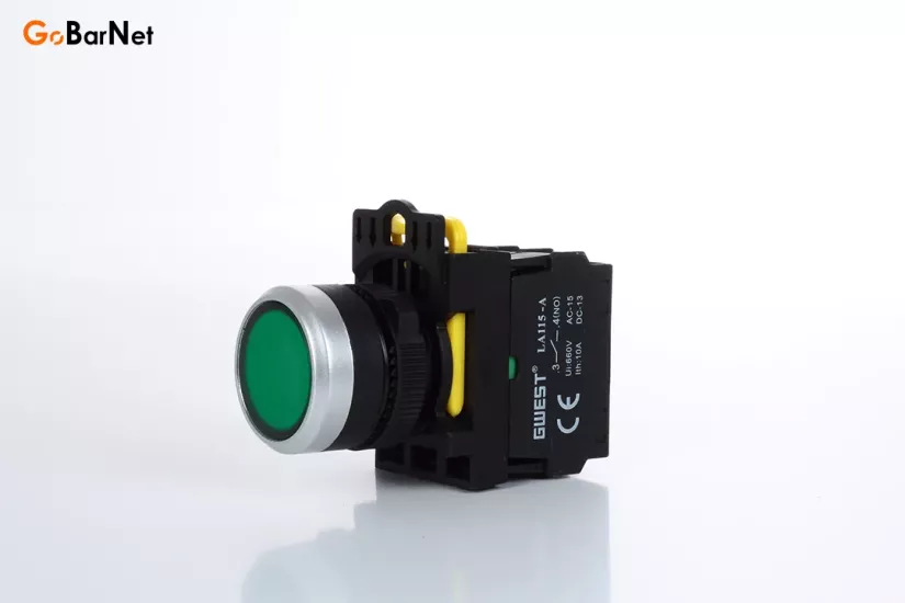 Işıklı Start Butonu LA115-A 220V AC-DC Fiyatı