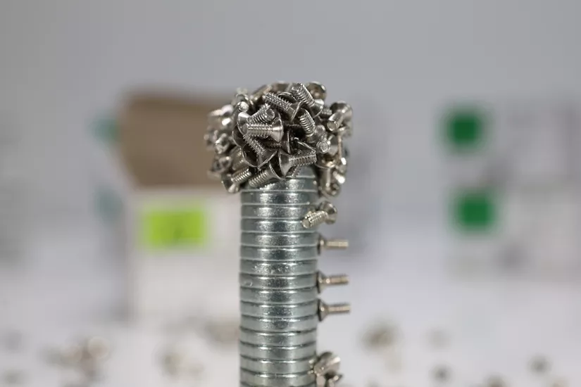 M2x5 YHB Yıldız Havşa Başlı Vida DIN 965 INOX A2