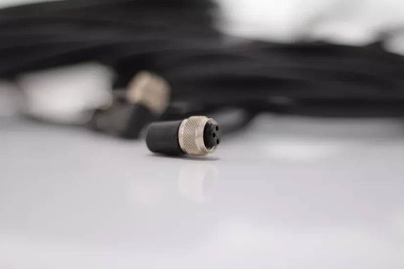 Aeco MOD.19 M8 LC5 | M8 3 Pin Dişi Sensör Kablosu