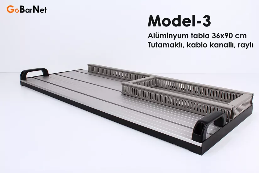Alüminyum Eğitim Seti Tablası 36x91 cm