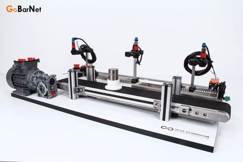 Konveyör Bant Eğitim Seti | Optik Sensörlü