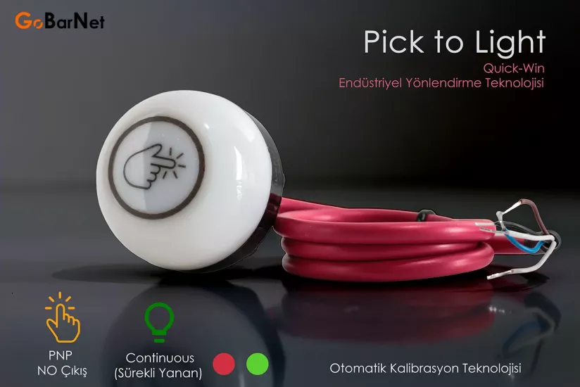 Pick to Light Işıklı Toplama Sistemi İL-XPL50-TY