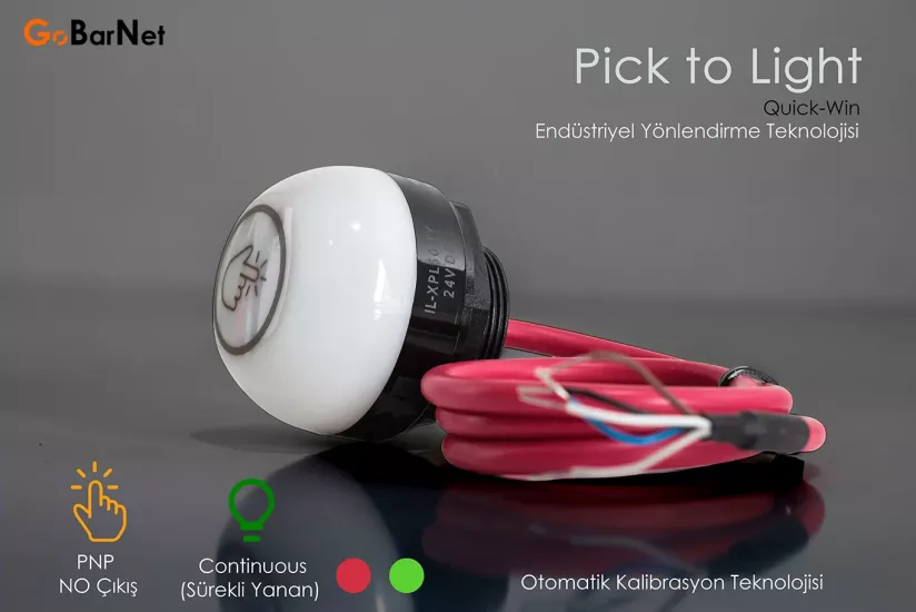Pick to Light Işıklı Toplama Sistemi İL-XPL50-TY
