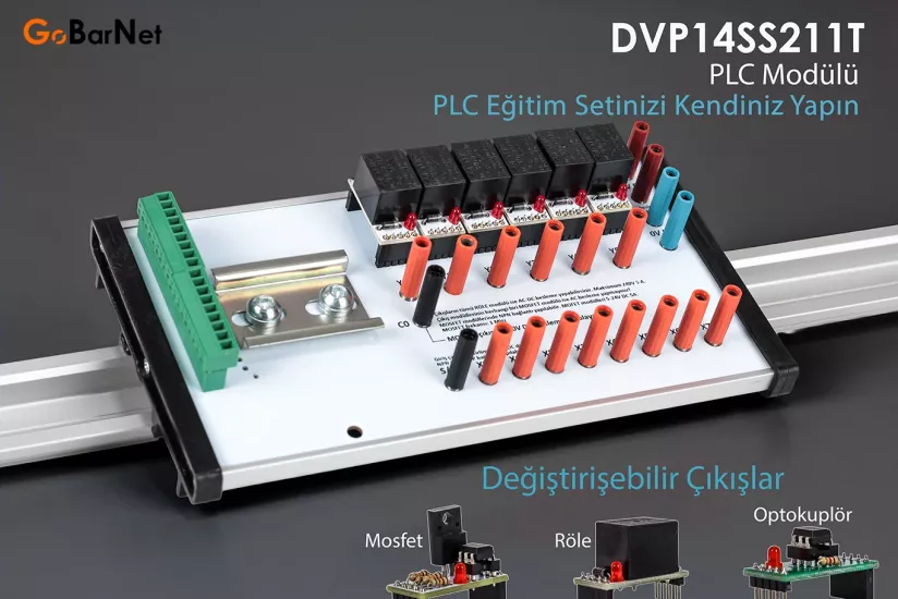 Delta PLC Eğitim Seti | PLC Setini Kendin Yap