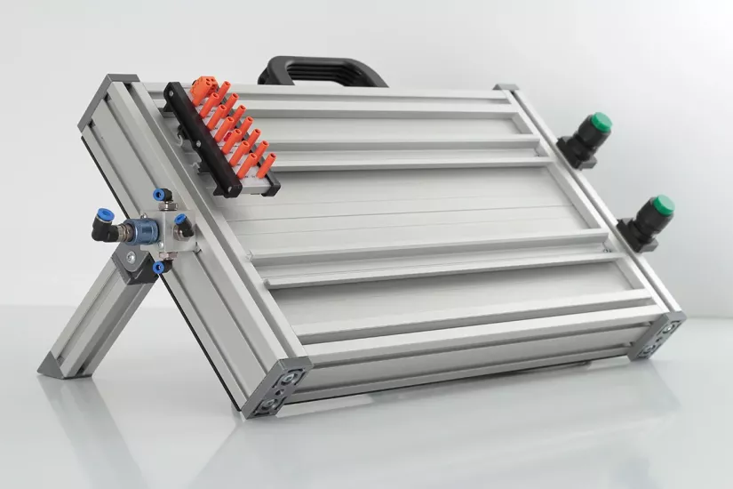 Pnömatik Eğitim Seti Paneli | Taşınabilir Panel