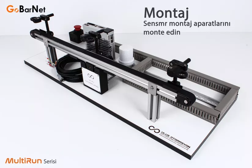 Konveyör Bant Eğitim Seti | MultiRun Servo Motorlu