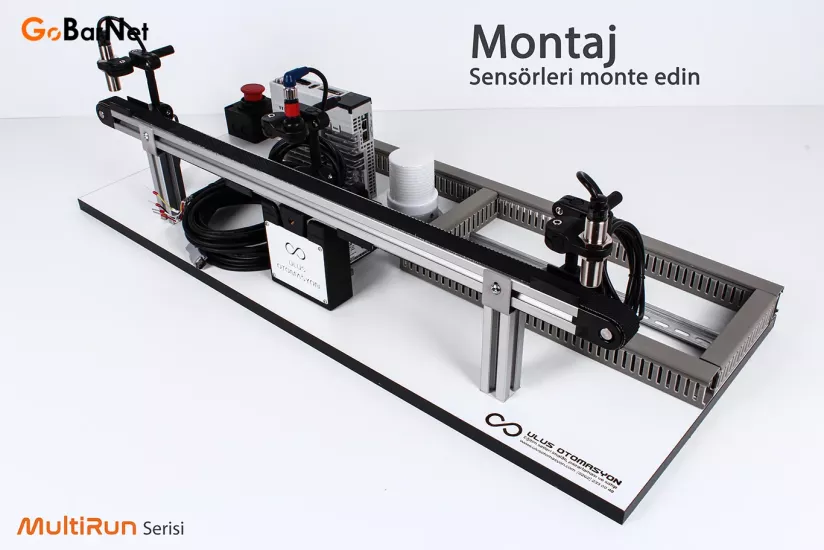 Konveyör Bant Eğitim Seti | MultiRun Servo Motorlu