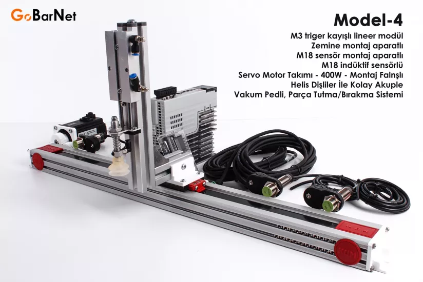 Lineer Modül, Step-Servo Motorlu, Sensörlü Fiyatı