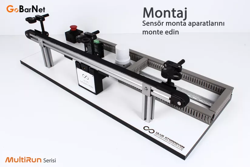 Konveyör Bant Eğitim Seti | MultiRun Step Motorlu