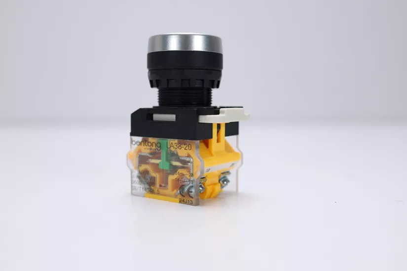 Bentong Yeşil Start Butonu | 22mm | Çift Kontaklı