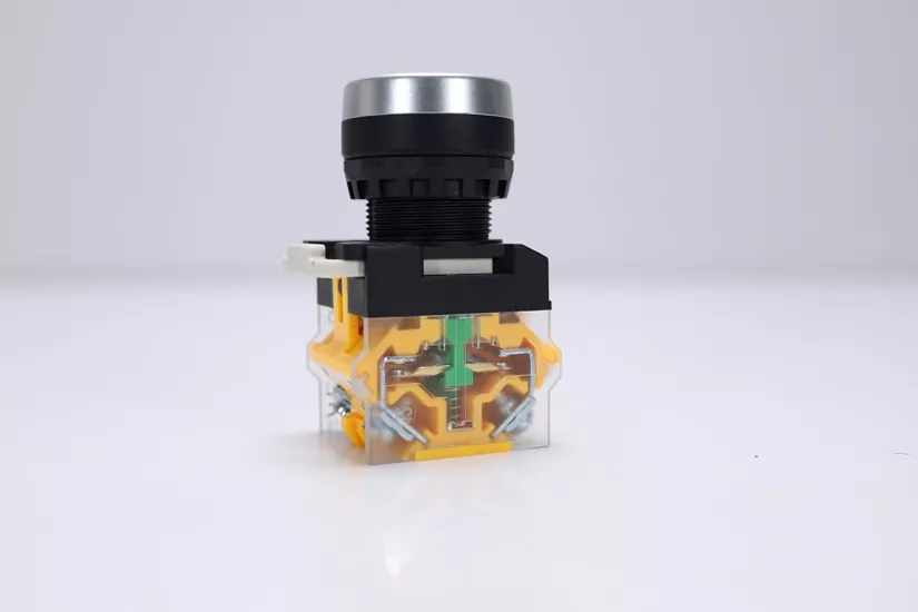 Bentong Yeşil Start Butonu | 22mm | Çift Kontaklı