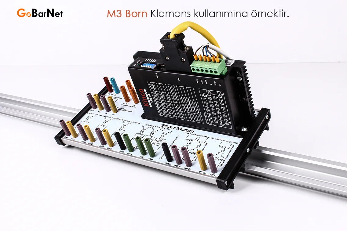 M3 Born Klemens, Soket, 4mm