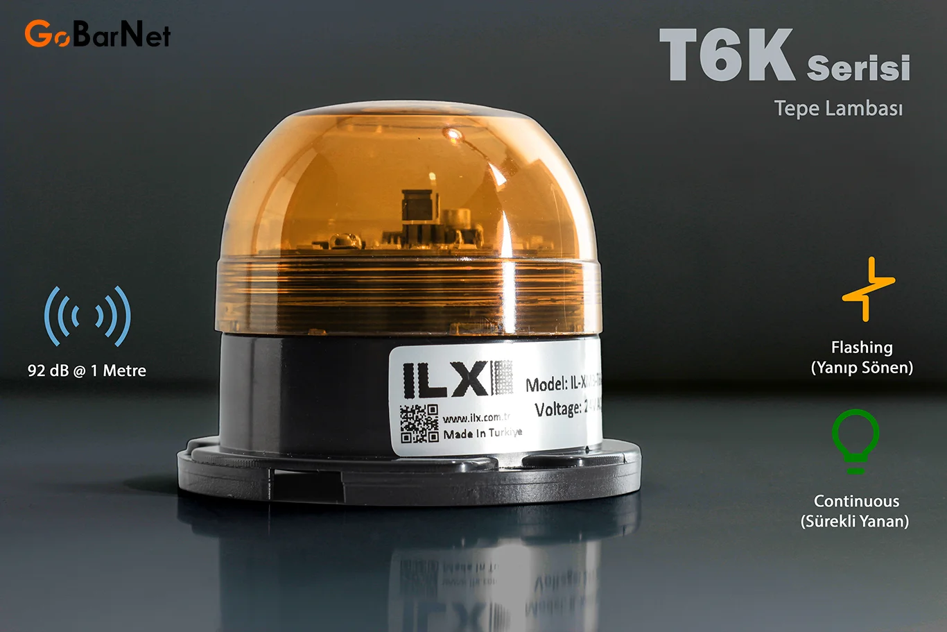Tepe Lambası – Ekonomik Fiyat | 92 dB, IP65 T6K