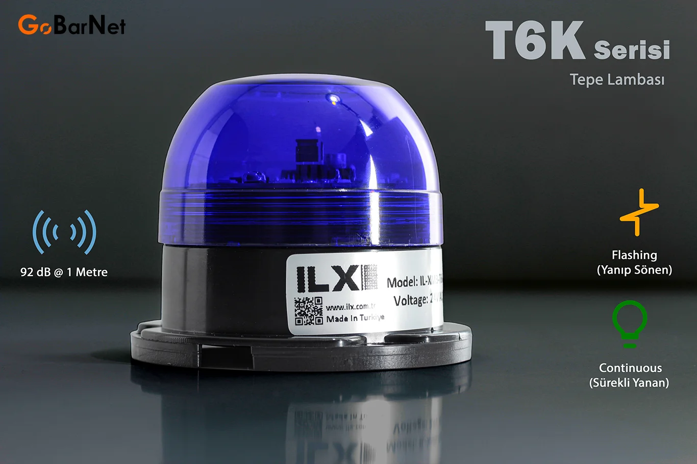 Tepe Lambası – Ekonomik Fiyat | 92 dB, IP65 T6K