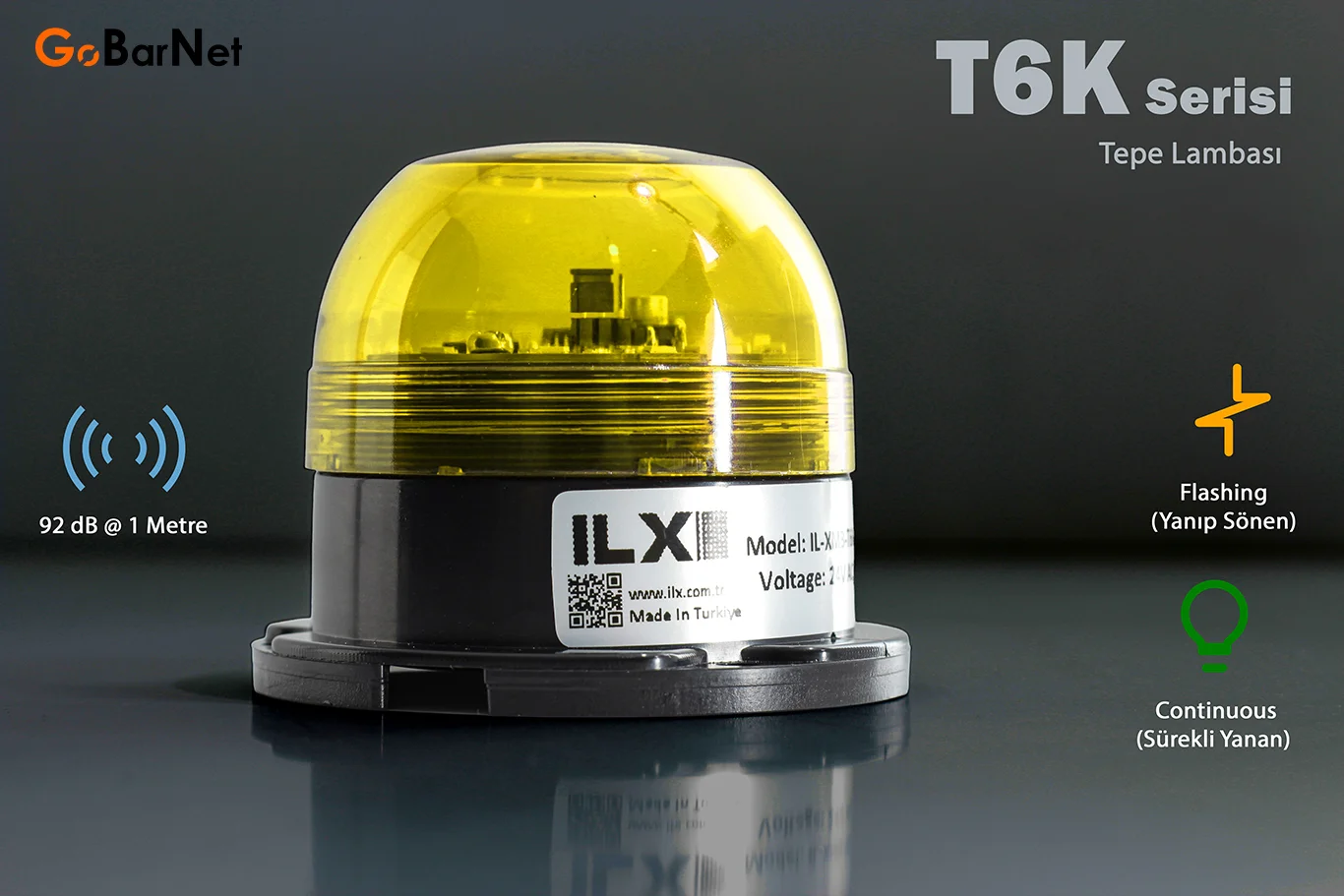 Tepe Lambası – Ekonomik Fiyat | 92 dB, IP65 T6K