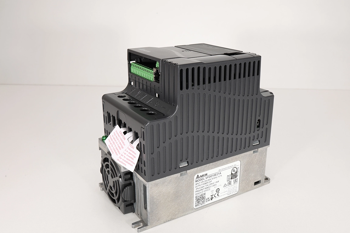 Delta VFD015E21A Frekans İnvertörü – 1.5kW Tek Fazlı
