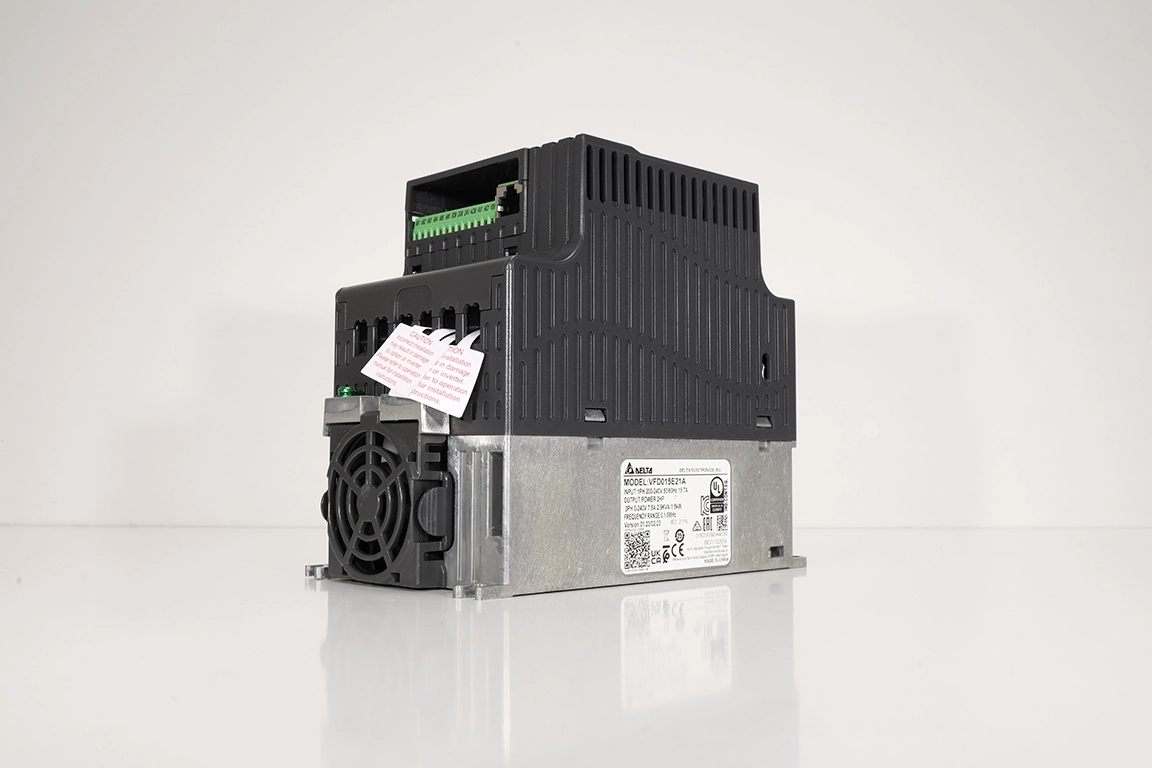 Delta VFD015E21A Frekans İnvertörü – 1.5kW Tek Fazlı