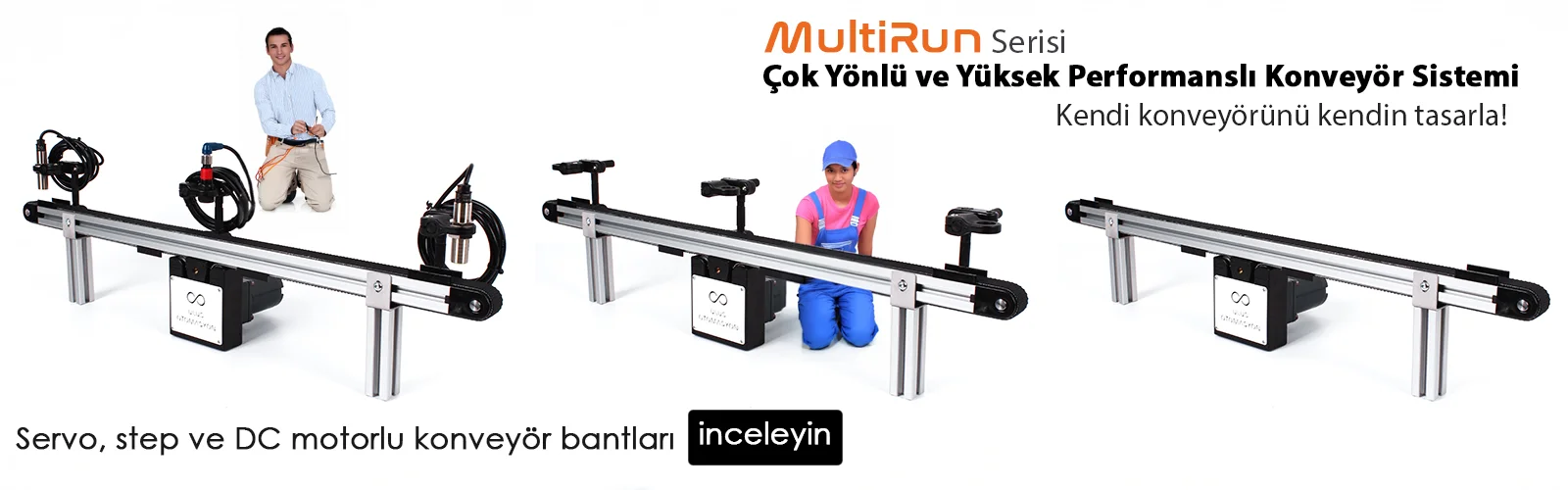 Konveyör bant eğitim setleri